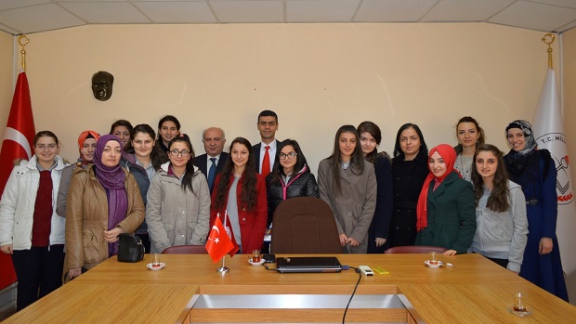 Erasmus Proje Ekibinden İl Milli Eğitim Müdürlüğüne Ziyaret
