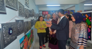 Atatürk Ortaokulu Görsel Sanatlar Sergisi
