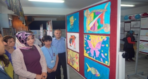 Atatürk Ortaokulu Görsel Sanatlar Sergisi