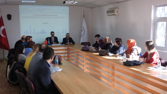 Rehber Öğretmenlerle Türkiye Bağımlılıkla Mücadele Konulu Toplantısı Gerçekleştirildi.