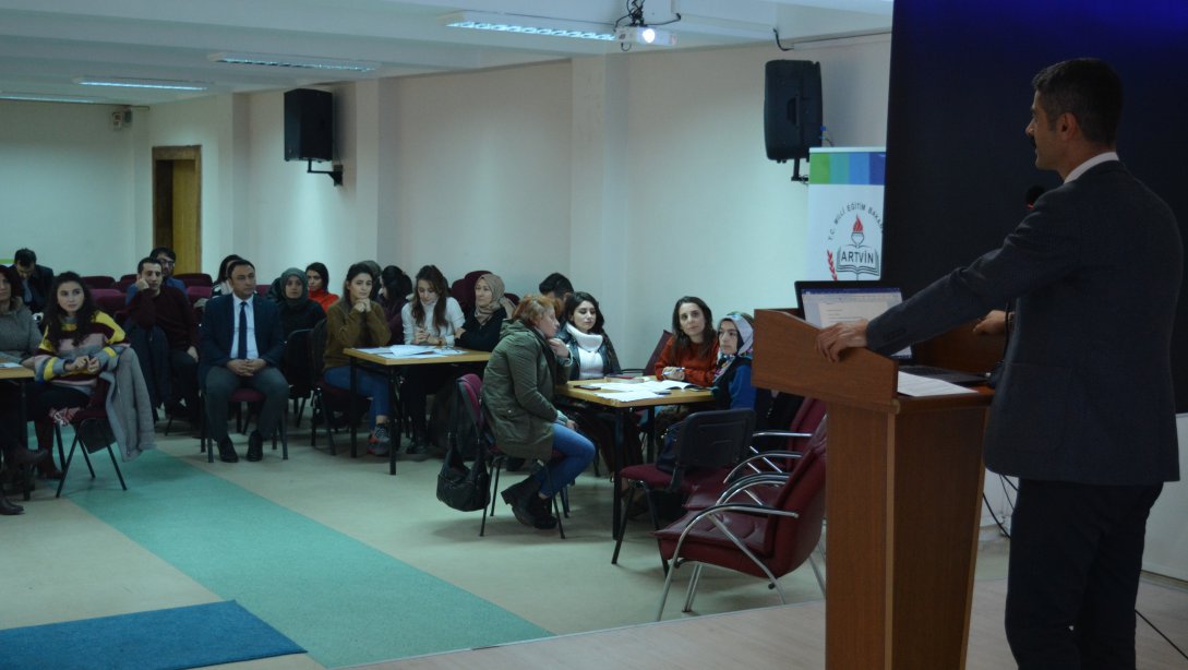 Artvin İl Milli Eğitim Müdürlüğü Rehberlik Öğretmenleri Mesleki Paylaşım ve Koordinasyon Toplantısı Yapıldı