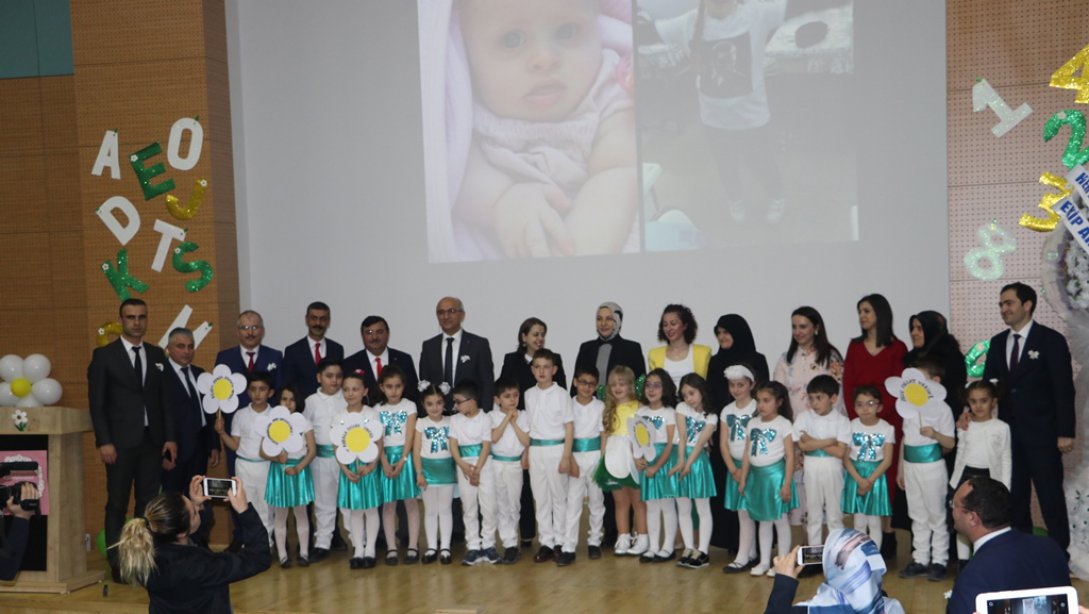 Ölçme Değerlendirme ve Sınav Hizmetleri Genel Müdürü Dr. Sadri ŞENSOY Vakıfbank İlkokulu Öğrencisi Melek Keskin İçin Düzenlenen Programa Katıldı 