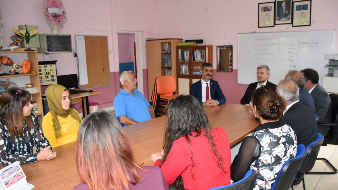 Milli Eğitim Bakanlığı Ar-Ge ve Projeler Daire Başkanı Erkan HALICI İlimizi Ziyaret etti