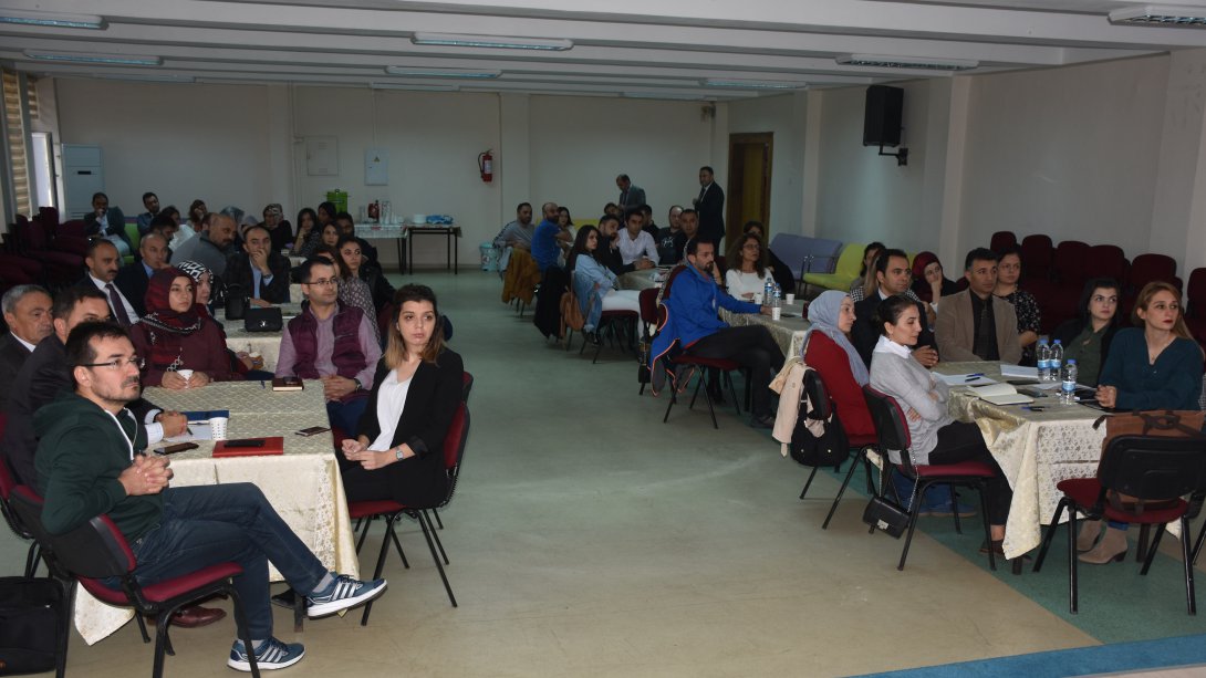 Erasmus+ Programı Yetişkin Eğitimi Personel Hareketliliği ve Stratejik Ortaklıklar Bilgilendirme Programı Düzenlendi