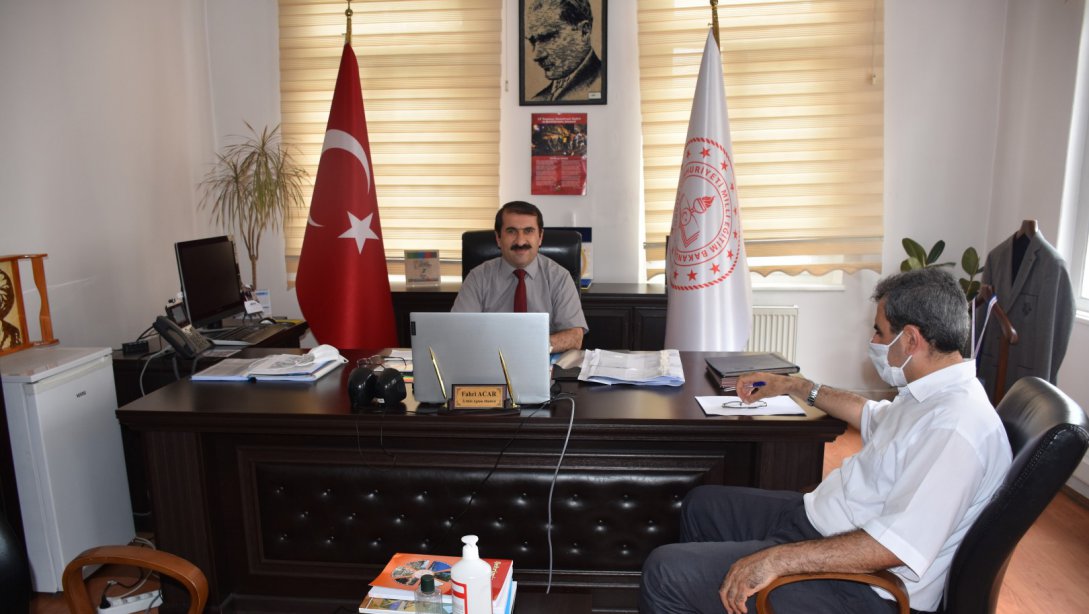 İl Müdürü Fahri ACAR Milli Eğitim Bakanlığı Telekonferans Toplantısına Katıldı