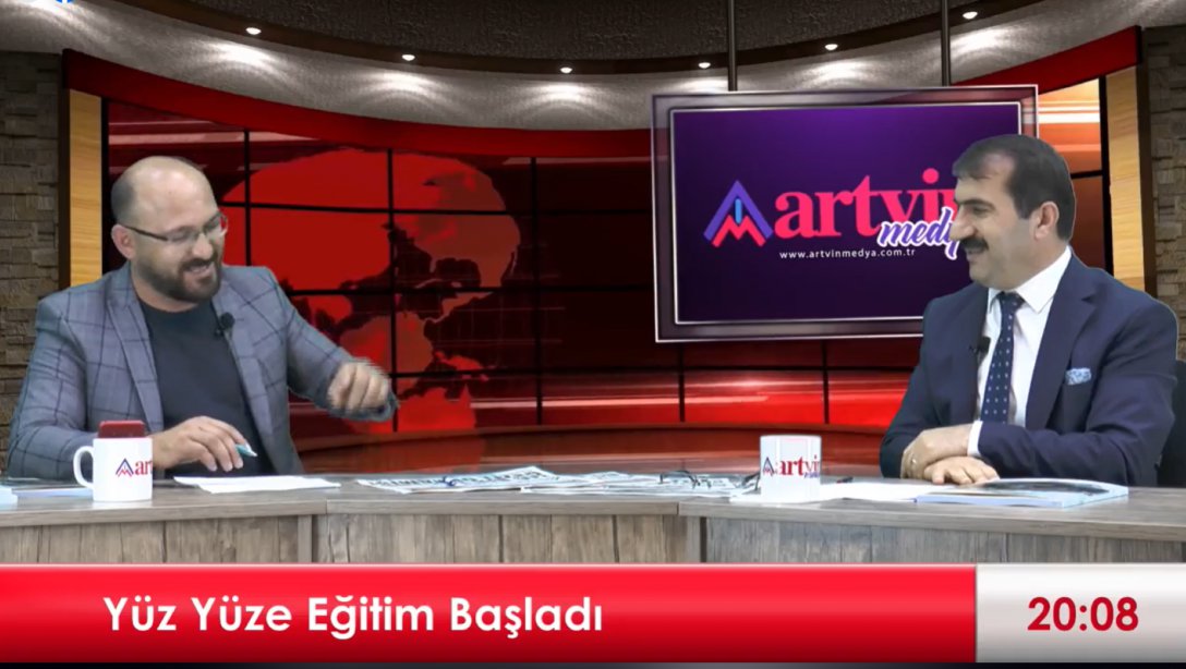 İl Müdürü Fahri ACAR Artvin Medya Tv Canlı Yayınına Katıldı