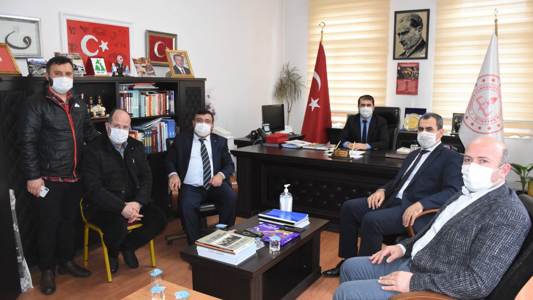 ATGV Genel Müdürü Sayın Mehmet KOCATEPE'den İl Müdürü Fahri ACAR'a Ziyaret