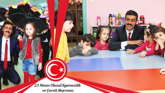 İl Milli Eğitim Müdürü Abdulcelil KAHVECİnin 23 Nisan Ulusal Egemenlik ve Çocuk Bayramını Kutlama Mesajı