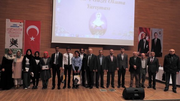 Liseli Öğrenciler Kuran-ı Kerim Okuma Yarışması Merkez İlçe Finali Yapıldı.