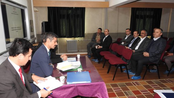 Mesleki ve Teknik Ortaöğretim Kurumlarında Performans İzleme ve Değerlendirme Toplantısı Yapıldı.