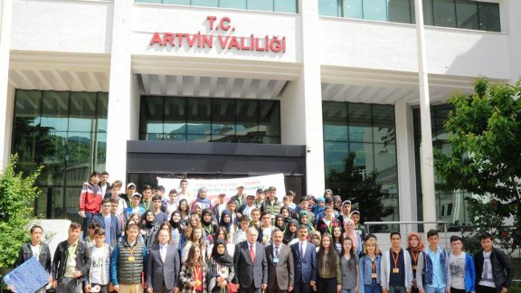 Biz Anadoluyuz Projesi Kapsamında Bitlisli Öğrenciler Artvin´de