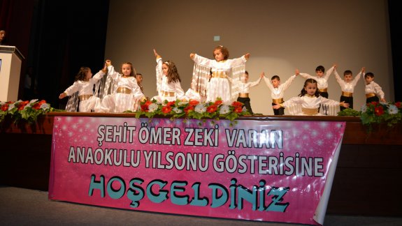 Şehit Ömer Zeki Varan Anaokulunun Yıl Sonu Gösterisi ve Mezuniyet Töreni