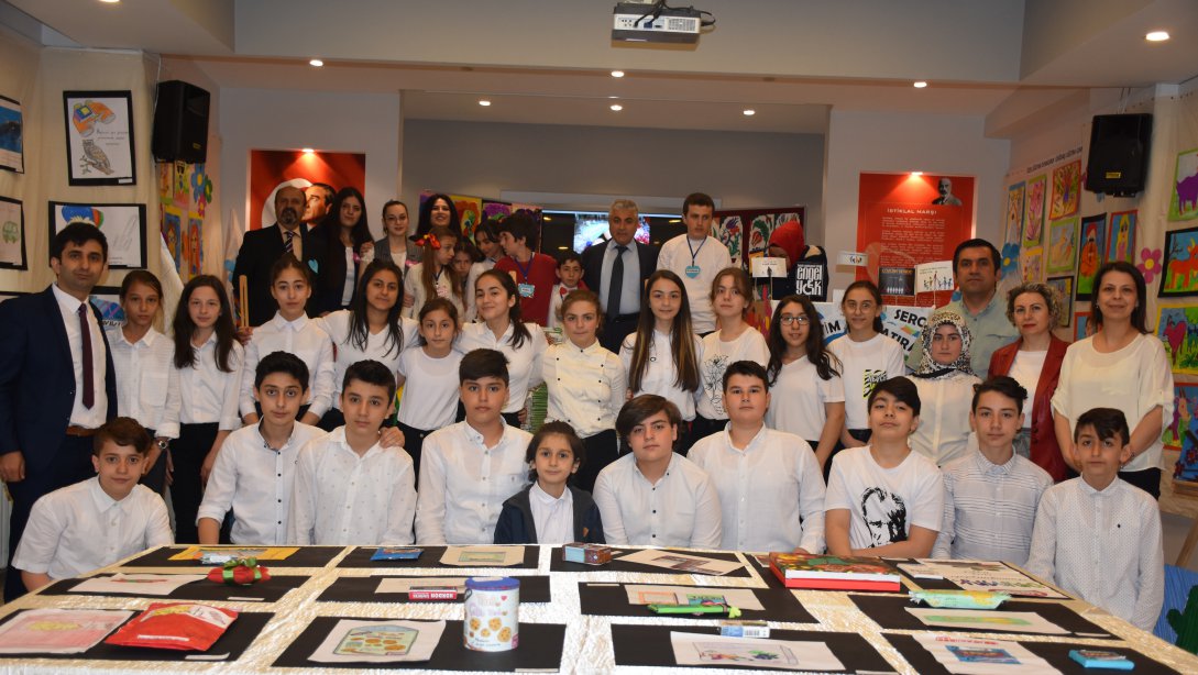 Gazi Ortaokulu Öğrencilerinin Özel Eğitim ve Teknoloji Tasarım Sergisi