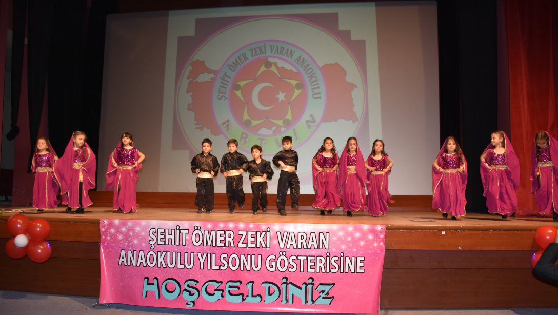 Şehit Ömer Zeki Varan Anaokulunun Yıl Sonu Gösterisi