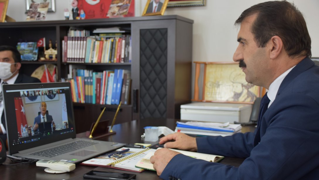 İl Müdürü Fahri ACAR Bakanlık Telekonferans Toplantısına Katıldı