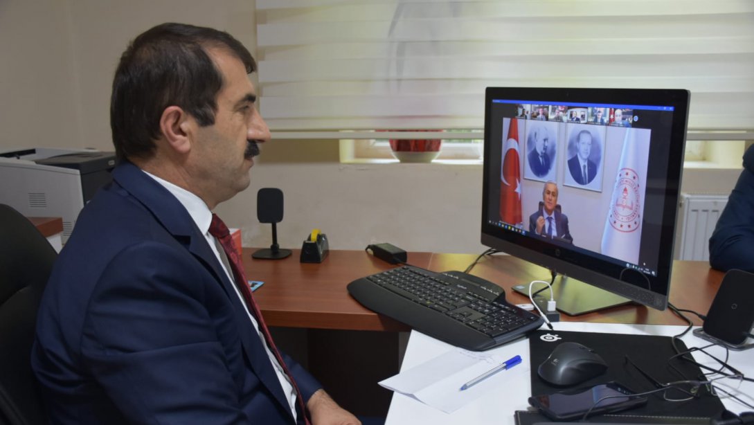 İl Müdürü Fahri ACAR Bakanlık Telekonferans Toplantısına Katıldı