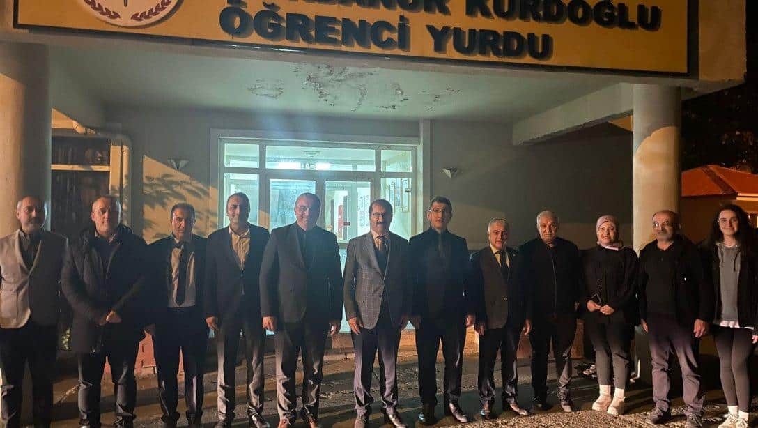 ARHAVİ YURDANUR KURDOĞLU ÖĞRENCİ YURDU ZİYARETİ