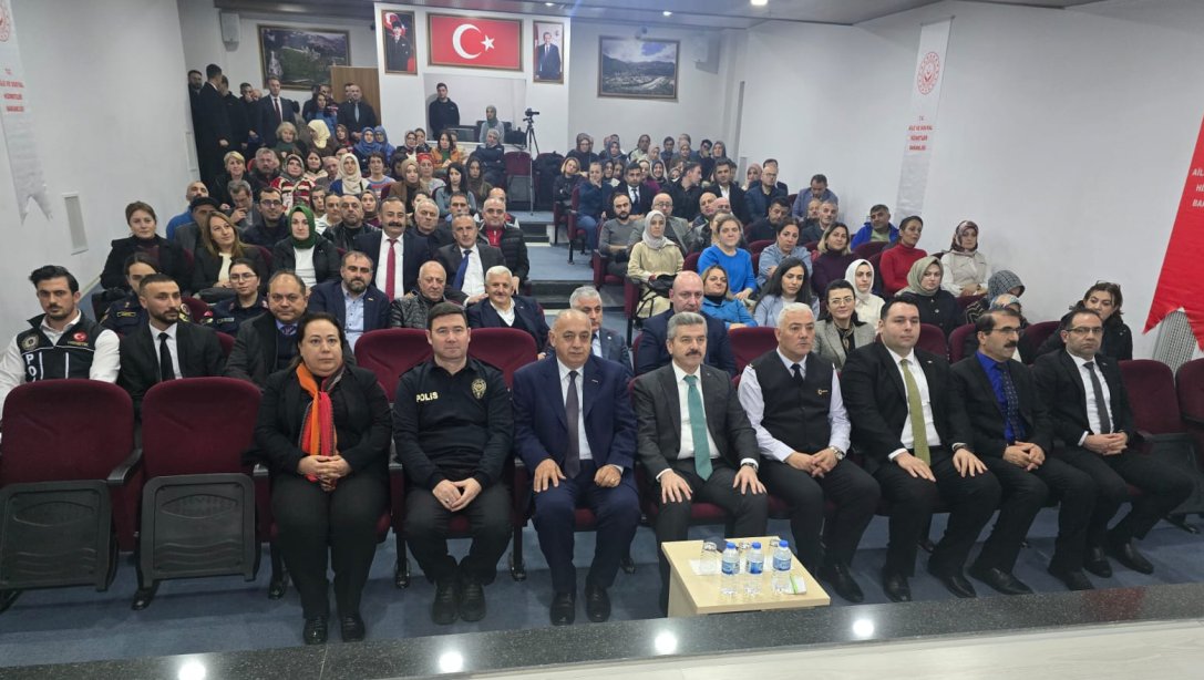 BAĞIMLILIKLA MÜCADELE TOPLANTISI