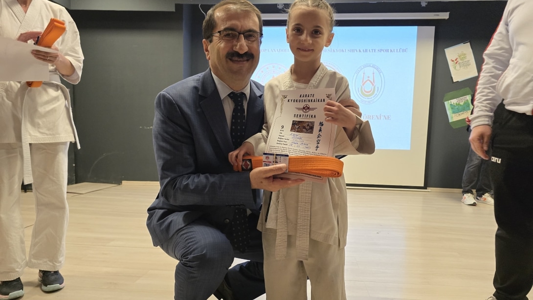 KYOKUSHİN KARETE KUŞAK TAKDİM TÖRENİ