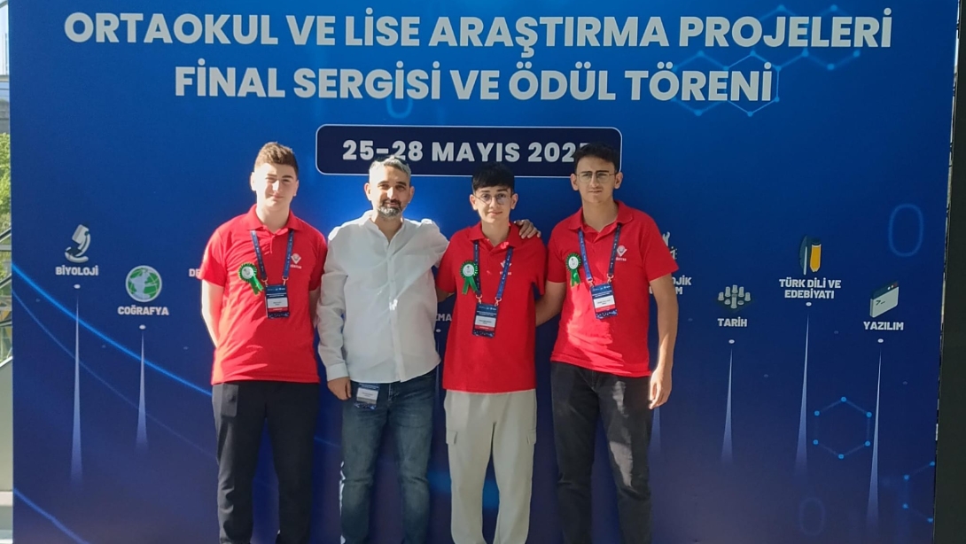 TÜBİTAK 2204-A LİSE ÖĞRENCİLERİ ARAŞTIRMA PROJELERİ TÜRKİYE FİNALİ