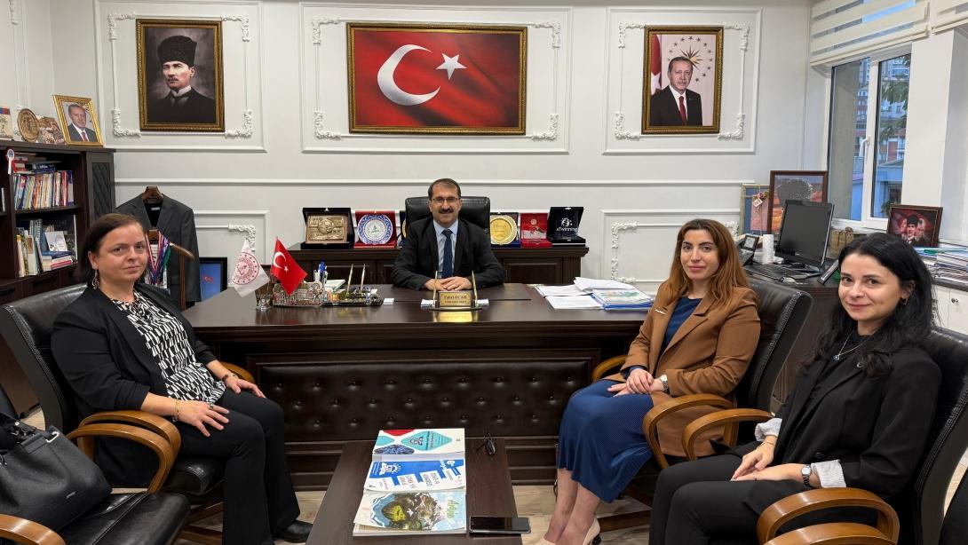 İL MİLLİ EĞİTİM MÜDÜRLÜĞÜMÜZE ZİYARET
