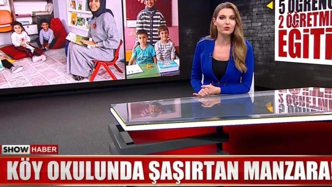 MEYDANCIK KÖYÜ OKULUMUZ TÜRKİYE GÜNDEMİNDE   