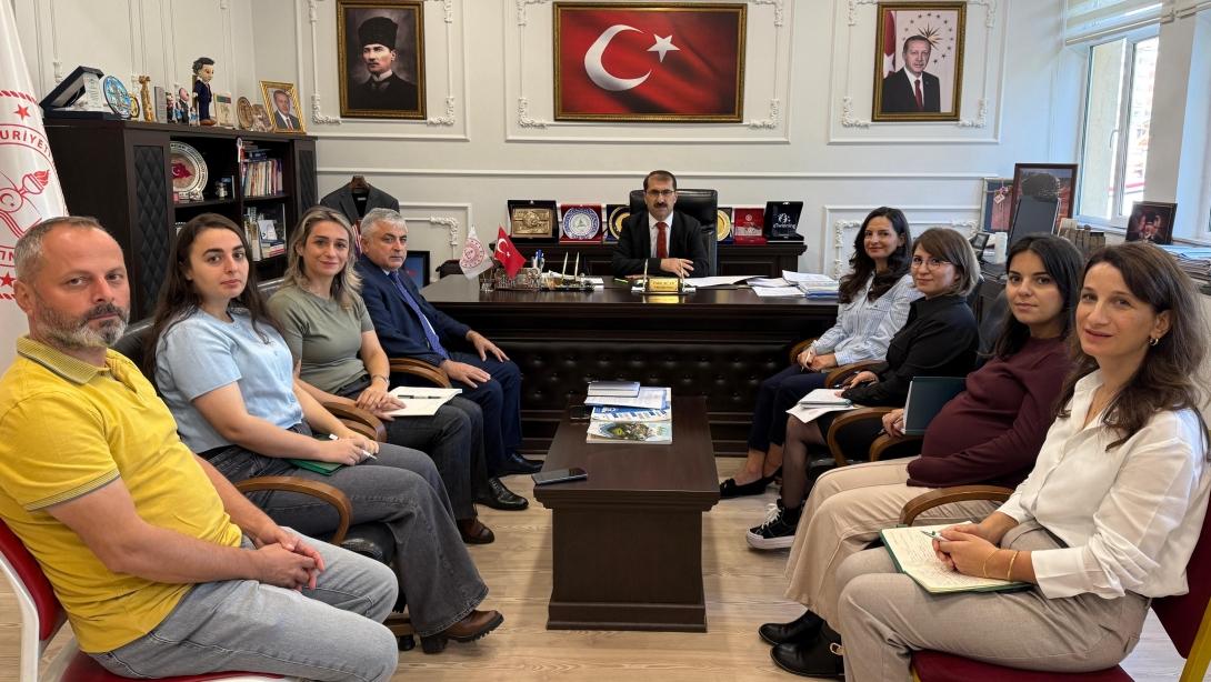 AR-GE EKİBİ İLE TOPLANTI GERÇEKLEŞTİRİLDİ